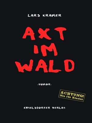 cover image of Axt im Wald. Humor